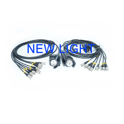 Odc-Odc 4 nuclei 5mm cordone blindato a fibra ottica impermeabile all'aria aperta per FTTA