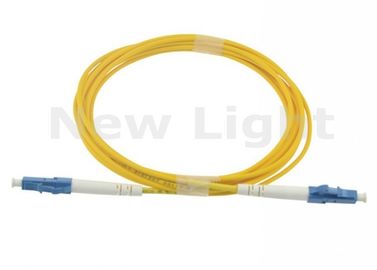 diametro a fibra ottica di simplex 3.0mm dei cavi di saltatore di singolo modo di 3M LC UPC per la lan