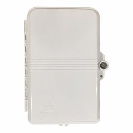 Adattatore a fibra ottica dello Sc del centro della scatola 8 di termine dell'ABS CATV con colore bianco