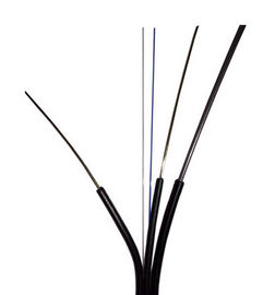 Materiale UV ed ignifugo di colore nero del centro a fibra ottica all'aperto del cavo flessibile 2 di LSZH