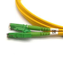 Cavo duplex di toppa di LSZH dei connettori di fibra ottica del cavo E2000 9/125 MP