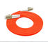 Cavo di toppa di fibra ottica misto di FC-LC, PVC arancio/LSZH 0,9/2,0/3,0 millimetri di cavo