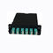 Il modulo MPO-24 della cassetta del singolo modo FHD MPO al duplex di 12x LC, scrive A a macchina, 24 fibre OS2