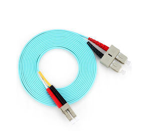 Sc/PC - cavo di toppa di fibra ottica del multi duplex di modo PC/dello Sc 0,9/2,0/3,0 millimetri