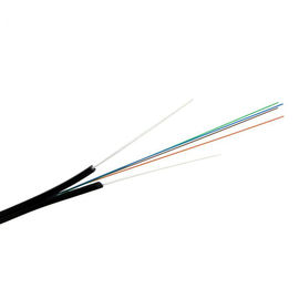 2 cavo di fibra ottica dell'interno di goccia del cavo a fibre ottiche FTTH del centro con i membri di forza