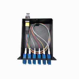 Il modulo misto MPO-12 della cassetta di FHD MPO al duplex di 6x LC, scrive A a macchina, 12 fibre OM3