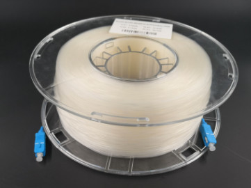 comprare Corde di patch a fibra ottica trasparente singlemode 100m online manufacture