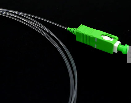 comprare SC APC / UPC Cordone di patch in fibra ottica di 250 mm di diametro del cavo trasparente online manufacture