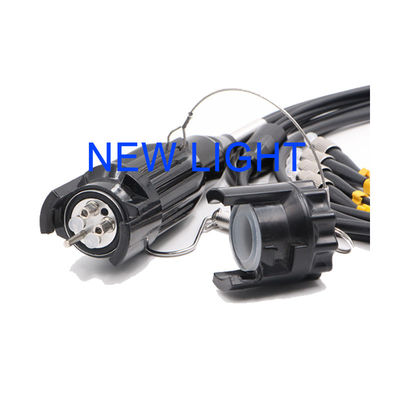 comprare 5.0mm / 7.0mm Cordone di patch in fibra ottica con TPU / PVC Cable Jacket per una lunga durata online manufacture