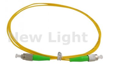comprare FC/APC - modello di fibra ottica del cavo di toppa APC/di FC singolo cavo di giallo del PVC di 9/125 simplex online manufacture
