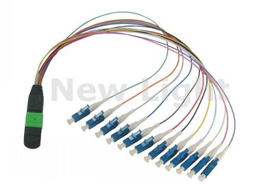 comprare La rete della comunicazione dei dati MPO/MTP al cavo/12 di LC svuota il cavo a fibre ottiche online manufacture