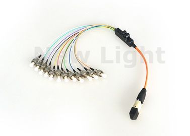 comprare Cavo variopinto del centro MPO MTP di singolo modo 12 per la rete/Data Center di deposito online manufacture