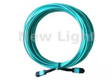 comprare I 24 centri/12 svuotano i saltatori verdi della fibra del singolo modo del cavo l'APC <0.3dB di MPO MTP online manufacture