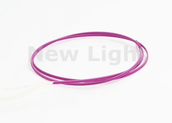 comprare Cable di patch in fibra ottica duplex a modalità singola con diametro esterno di 3,0 mm e colore viola per uso interno online manufacture