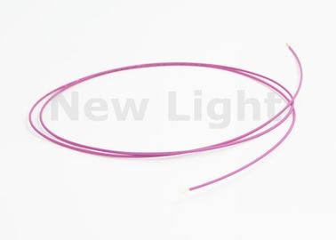 comprare Singolo modo del cavo a fibre ottiche semplice porpora di colore con la manica di protezione della fibra online manufacture