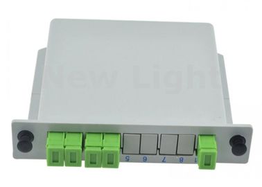 comprare Tipo planare della guida d'onda di colore dello Sc APC 1x4 dello SpA del contenitore grigio di separatore per i sistemi di FTTH online manufacture