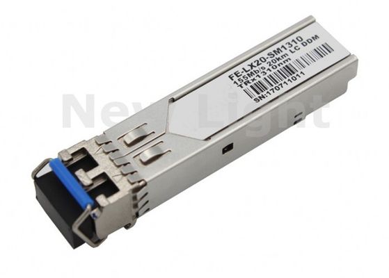 comprare Modulo ricetrasmettitore ottico SFP monomodale a 1550nm di lunghezza d'onda, distanza di trasmissione 160km online manufacture