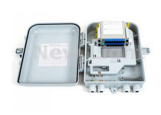 comprare 16 Port FTTH Termination Box con materiale in lega PC e protezione IP55 per la distribuzione in fibra ottica online manufacture