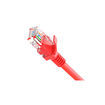 comprare Cat7 Network Patch Cord Double Shielding Gold Plated Bare Copper 24AWG 7/0.20mm Cable online manufacture