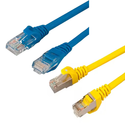comprare Copper puro doppio schermo Cat6 Network Patch Cord RoHS Certificato UL ETL FCC Approvato online manufacture