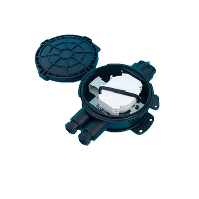 comprare Chiusura di splice in fibra ottica in PP ABS PC per FTTH FTTx FTTP OSP Montaggio a parete o a palo 6-48 capacità di nucleo online manufacture