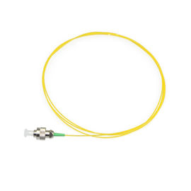 comprare Cavo di toppa a fibra ottica giallo di colore FC, trecce della fibra di singolo modo del diametro di 0.9MM online manufacture
