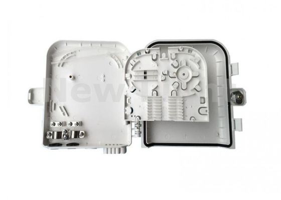 comprare Scatola di terminazione FTTH impermeabile a 8 core con materiale ABS Scatola di terminazione in fibra ottica a montaggio a parete online manufacture