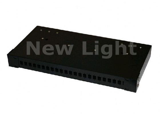 comprare Pannello di distribuzione in fibra ottica ODF da 19 pollici e 24 porte montato su rack per uso interno online manufacture
