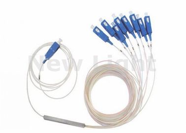 comprare Tipo d'acciaio della metropolitana del separatore a fibra ottica dell'accoppiatore di singolo modo dello SpA dello Sc UPC 1X8 per FTTH online manufacture