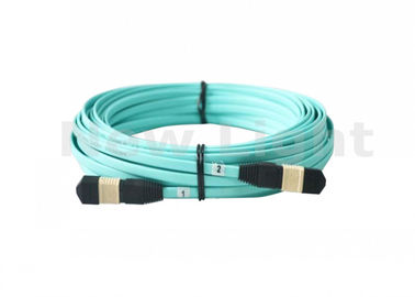 comprare 15 metri di MPO MTP del cavo OM3 12 di cavo a fibre ottiche misto del filo per il modulo SR/di QSFP online manufacture