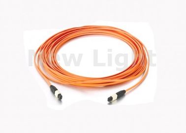 comprare 12 il cavo misto 50/125 5 del centro MPO MTP misura il mini cavo a fibre ottiche con un contatore del giro LSZH di 3.0mm online manufacture