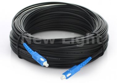 comprare simplex monomodale a fibra ottica semplice G657A dei cavi di saltatore dello Sc FTTH di 100M per all'aperto online manufacture