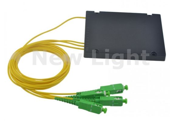 comprare 1x3 PLC Fiber Optic Splitter Single Mode con connettore SC APC per applicazioni FTTH online manufacture