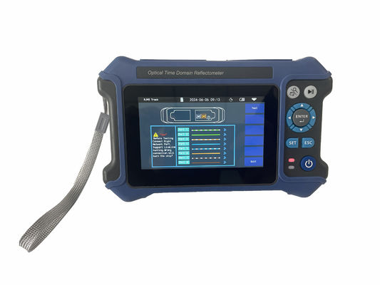 comprare Strumenti in fibra ottica con distanza di prova 5m-80KM pinze in acciaio ad alto tenore di carbonio e sorgente luminosa LD per test accurati online manufacture