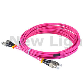 comprare 100G trasmissione dei dati FC al cavo duplex misto del cavo di toppa della fibra di FC OM4 online manufacture