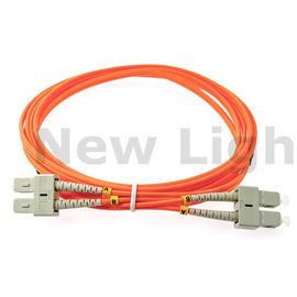 comprare 3 metri di Sc - multi cavo OM2/OM3/OM4 50/125 2,0 del duplex del cavo di toppa della fibra di modo dello Sc online manufacture