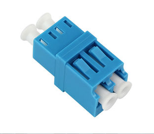 comprare Tipo comune materia plastica di LC dell'adattatore blu della fibra del duplex di singolo modo online manufacture