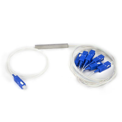comprare Splitter PLC in fibra ottica 1xN con lunghezza d'onda 1260-1650 nm e modalità singola per reti locali online manufacture