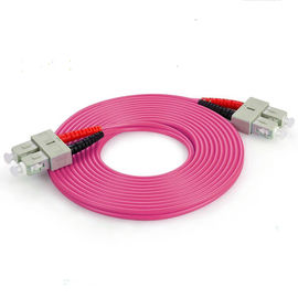 comprare Sc di fibra ottica del cavo di toppa del multi duplex di modo OM4 3,0 al cavo della toppa della fibra dello Sc online manufacture