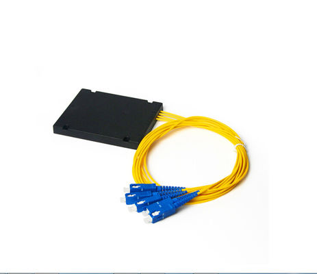 comprare Splitter in fibra ottica PLC con connettore SC, monomodale, con lunghezza d'onda operativa 1260-1650 per reti ottiche online manufacture
