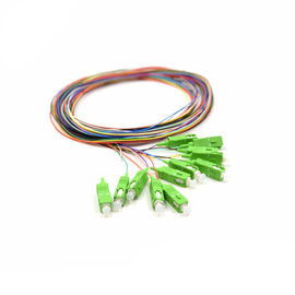 comprare La treccia a fibra ottica APC/dello Sc, cavi di saltatore della fibra da 2 m. 12 colora Opitional online manufacture