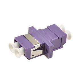 comprare Tipo comune a fibra ottica misto del centro OM4 degli adattatori due del connettore con colore porpora online manufacture
