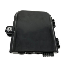 comprare Il separatore nero dello SpA delle scatole 1 x 8 di termine di FTTH per cavi flessibili 11,8 x 10,2 x 3,5 misura online manufacture