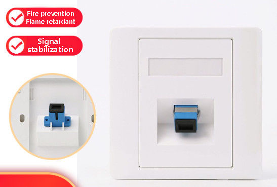 comprare Socket LC/SC montaggiato a un solo polo con compatibilità universale per tutte le prese standard online manufacture