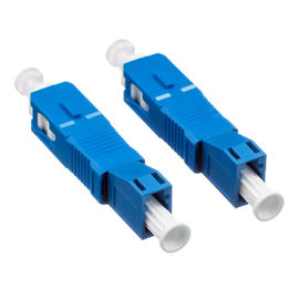 comprare Inserzione bassa dell'adattatore a fibra ottica dei connettori dello Sc con alloggio di plastica blu online manufacture