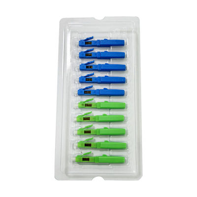 comprare LC Fiber Optic Fast Connector with ≤ 0.3 dB Insertion Loss 0.9mm Cable Diameter and ≥ 50 dB Return Loss for High Performance Optical Networks online manufacture