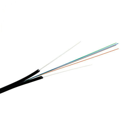 comprare Cavo di caduta FTTH monomodale a 2 fibre con materiale PVC/LSZH per applicazioni in fibra ottica indoor online manufacture
