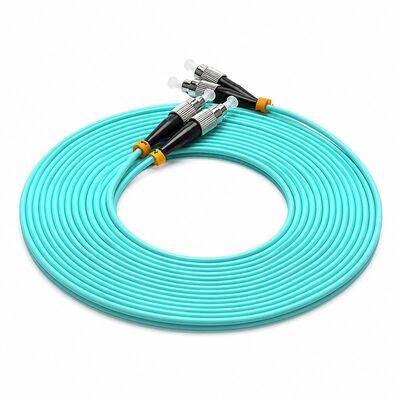 comprare Lunghezza personalizzata da 1M a 100M cavo di patch in fibra ottica monomodo con connettori SC LC FC ST per cablaggio di rete online manufacture