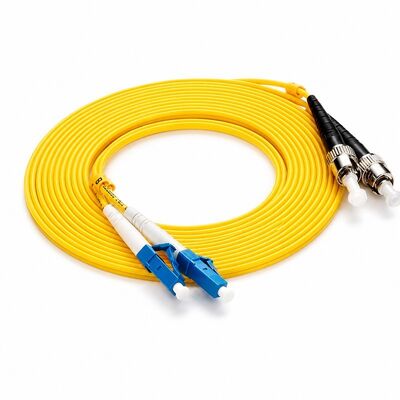 comprare Cavo patch in fibra ottica monomodale OS2 certificato ISO CE RoHS TIA EIA con connettori SC LC FC ST online manufacture