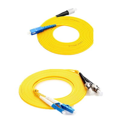 comprare OFNP Plenum Rated LSZH Low Smoke Zero Halogen Fiber Optic Patch Cord con connettori SC LC FC ST online manufacture